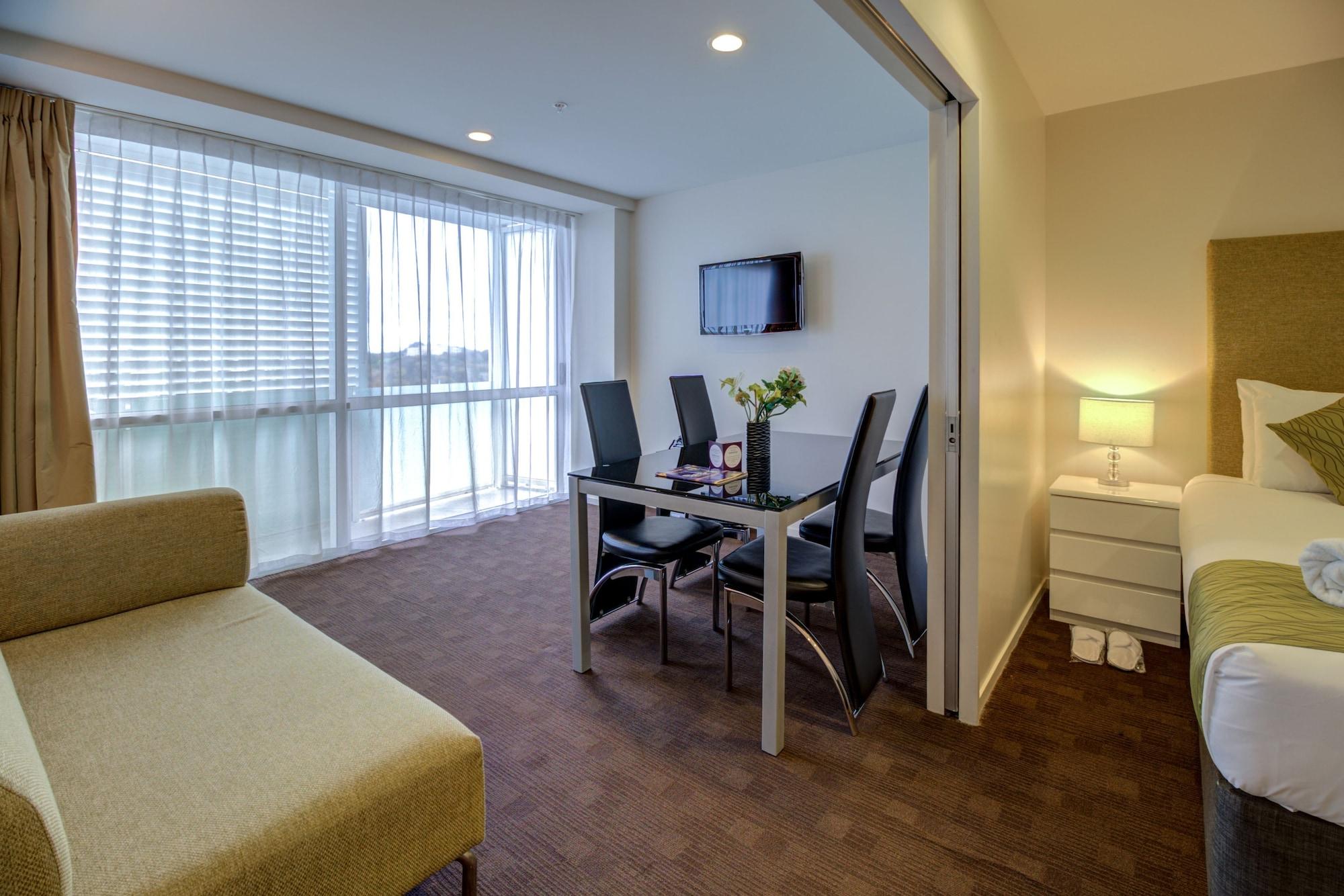 เดอะ ควอแดรนท์ โฮเต็ลแอนด์สวีท Aparthotel โอ๊คแลนด์ ภายนอก รูปภาพ